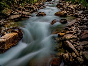 Longa exposição - cachoeira aveludada